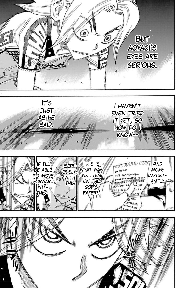Yowamushi Pedal Chapter 365 page 16 - Chapter 365: Ani-Song