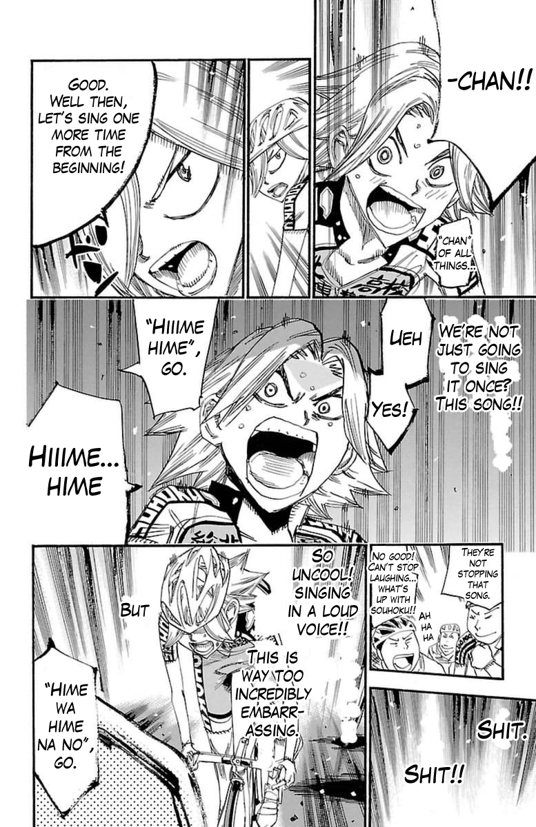 Yowamushi Pedal Chapter 365 page 19 - Chapter 365: Ani-Song