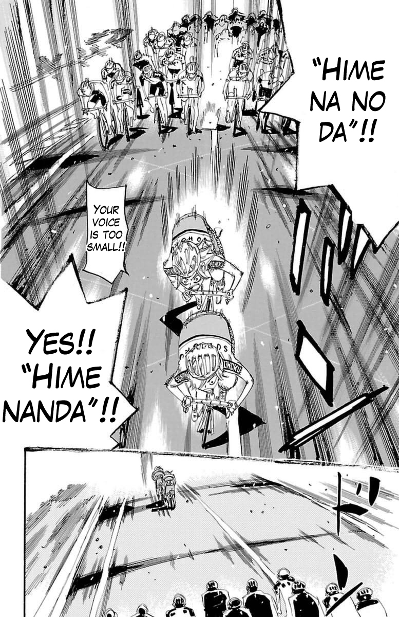 Yowamushi Pedal Chapter 365 page 21 - Chapter 365: Ani-Song