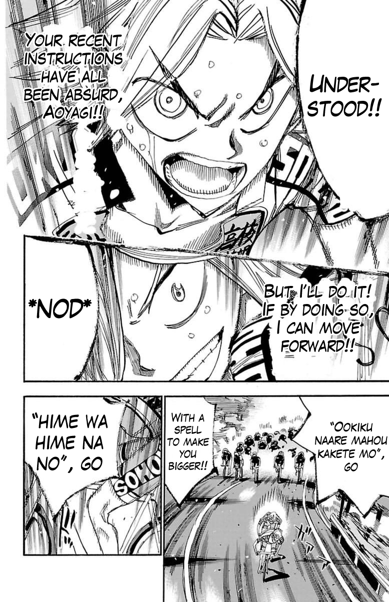 Yowamushi Pedal Chapter 365 page 23 - Chapter 365: Ani-Song