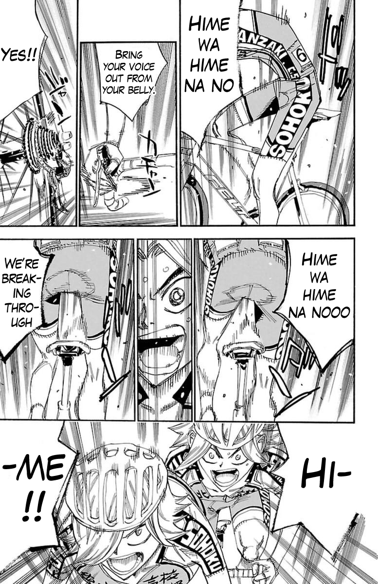 Yowamushi Pedal Chapter 365 page 24 - Chapter 365: Ani-Song