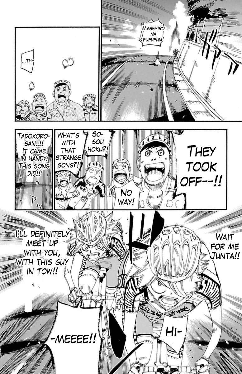 Yowamushi Pedal Chapter 365 page 27 - Chapter 365: Ani-Song