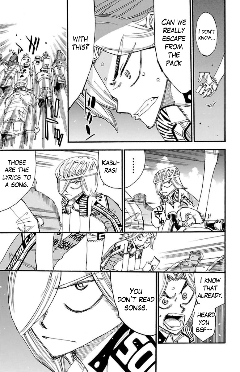 Yowamushi Pedal Chapter 365 page 6 - Chapter 365: Ani-Song