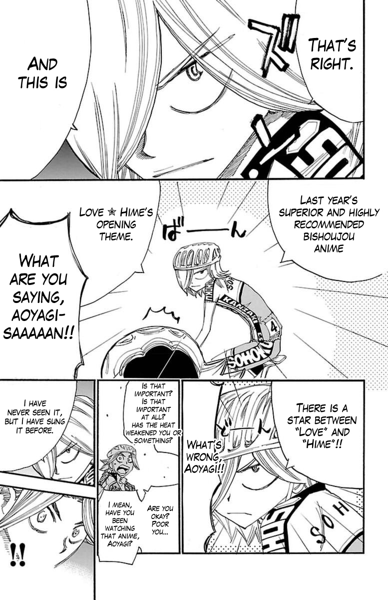 Yowamushi Pedal Chapter 365 page 8 - Chapter 365: Ani-Song