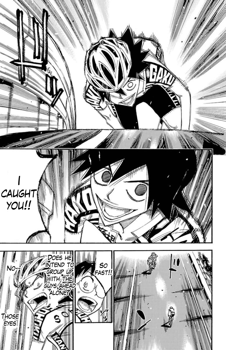 Yowamushi Pedal Chapter 366 page 11 - Chapter 366: #16, Shinkai Yuuto