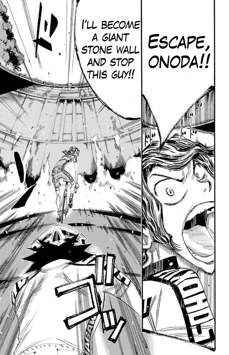 Yowamushi Pedal Chapter 366 page 16 - Chapter 366: #16, Shinkai Yuuto
