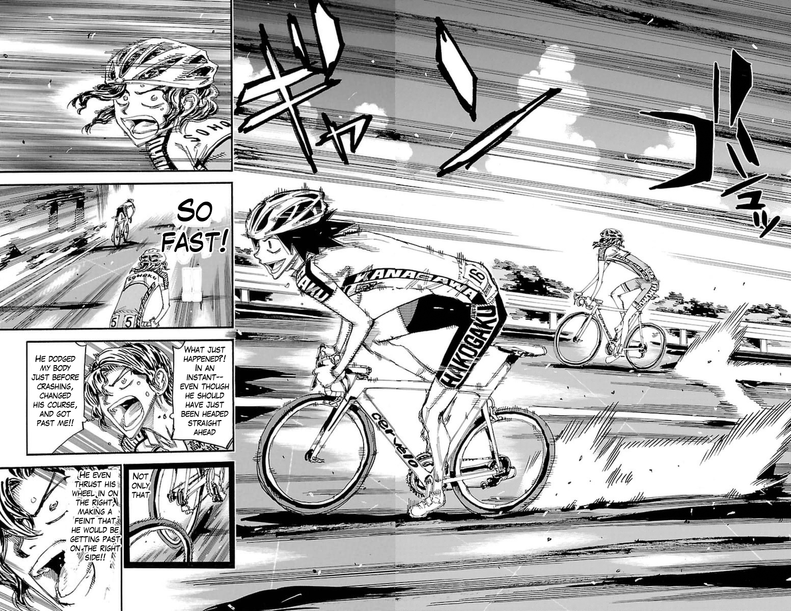 Yowamushi Pedal Chapter 366 page 17 - Chapter 366: #16, Shinkai Yuuto