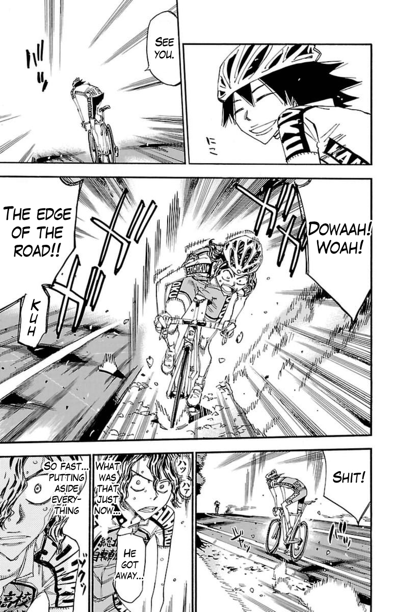 Yowamushi Pedal Chapter 366 page 21 - Chapter 366: #16, Shinkai Yuuto