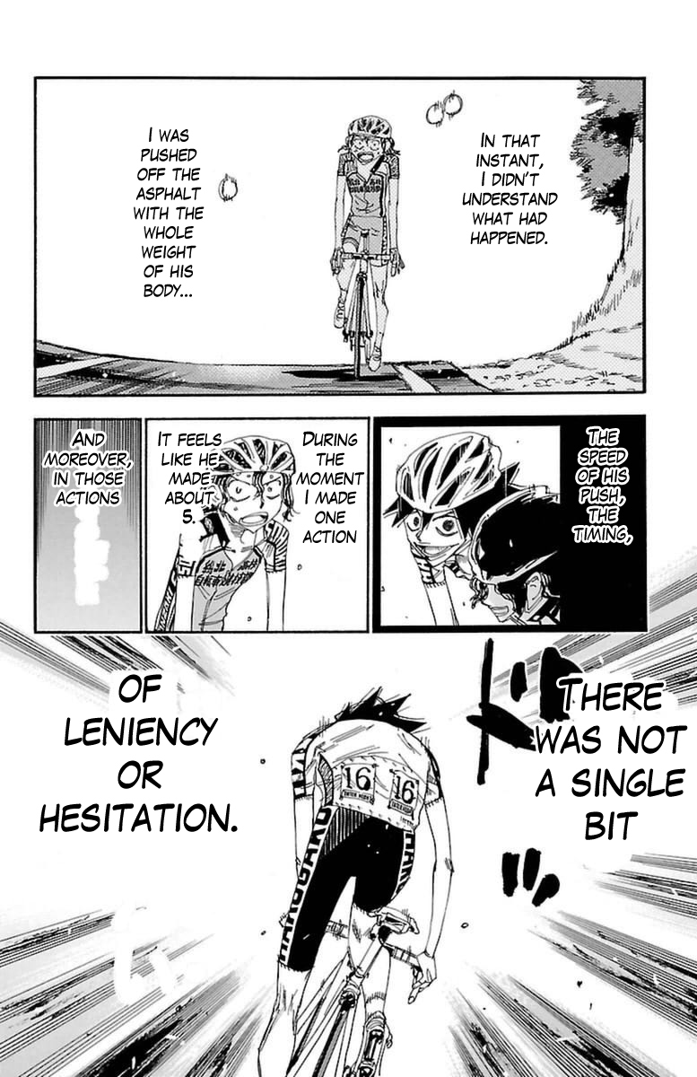 Yowamushi Pedal Chapter 366 page 22 - Chapter 366: #16, Shinkai Yuuto