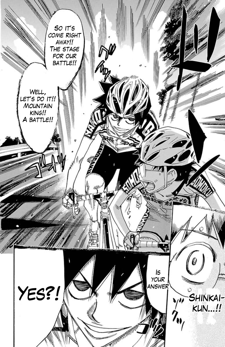 Yowamushi Pedal Chapter 366 page 24 - Chapter 366: #16, Shinkai Yuuto