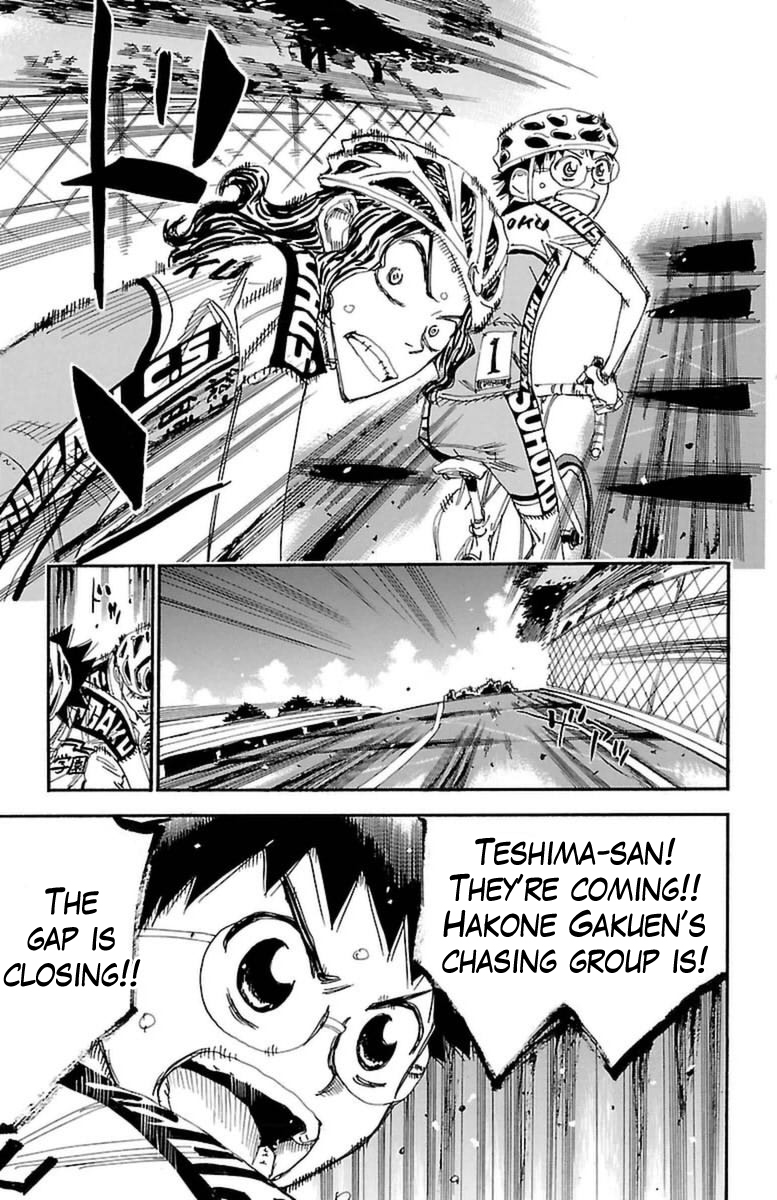 Yowamushi Pedal Chapter 366 page 4 - Chapter 366: #16, Shinkai Yuuto