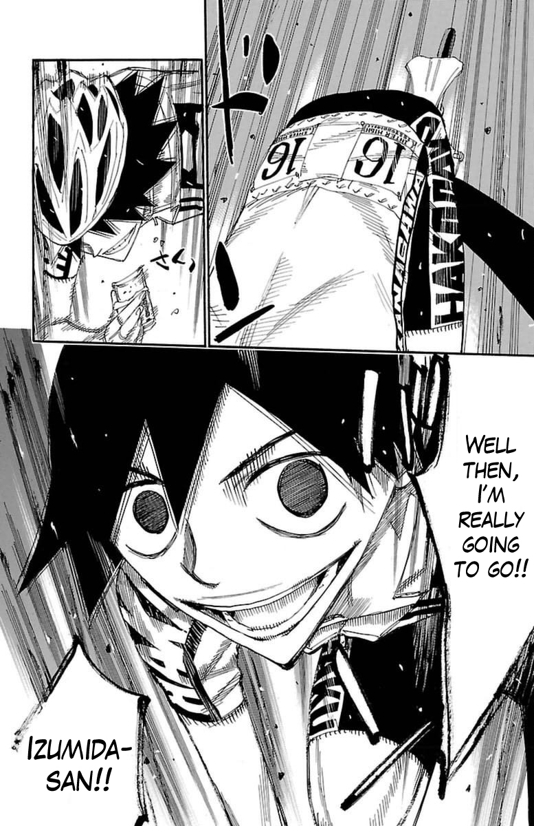 Yowamushi Pedal Chapter 366 page 7 - Chapter 366: #16, Shinkai Yuuto