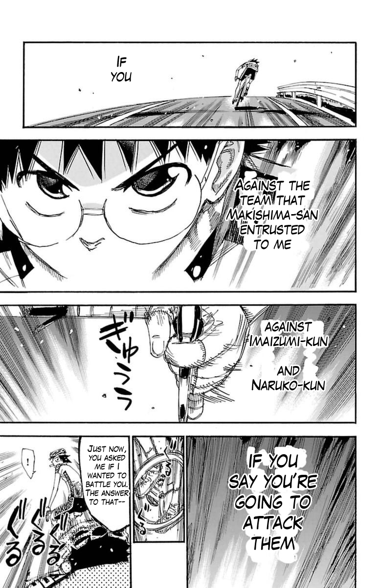 Yowamushi Pedal Chapter 367 page 13 - Chapter 367: Yes