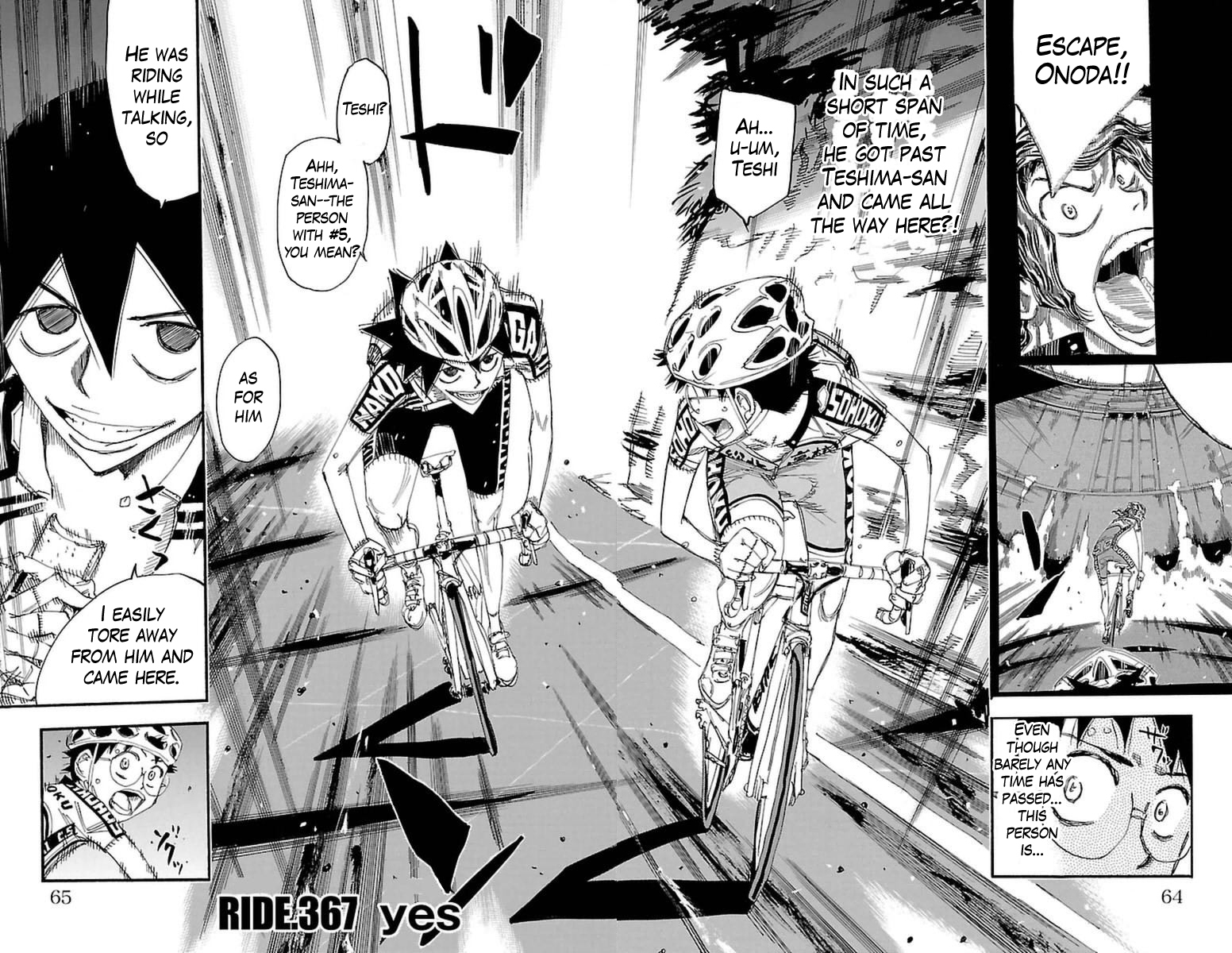 Yowamushi Pedal Chapter 367 page 2 - Chapter 367: Yes