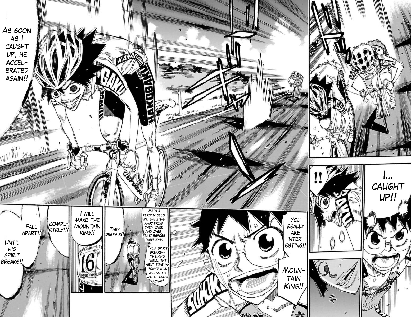 Yowamushi Pedal Chapter 368 page 10 - Chapter 368: Mountain king