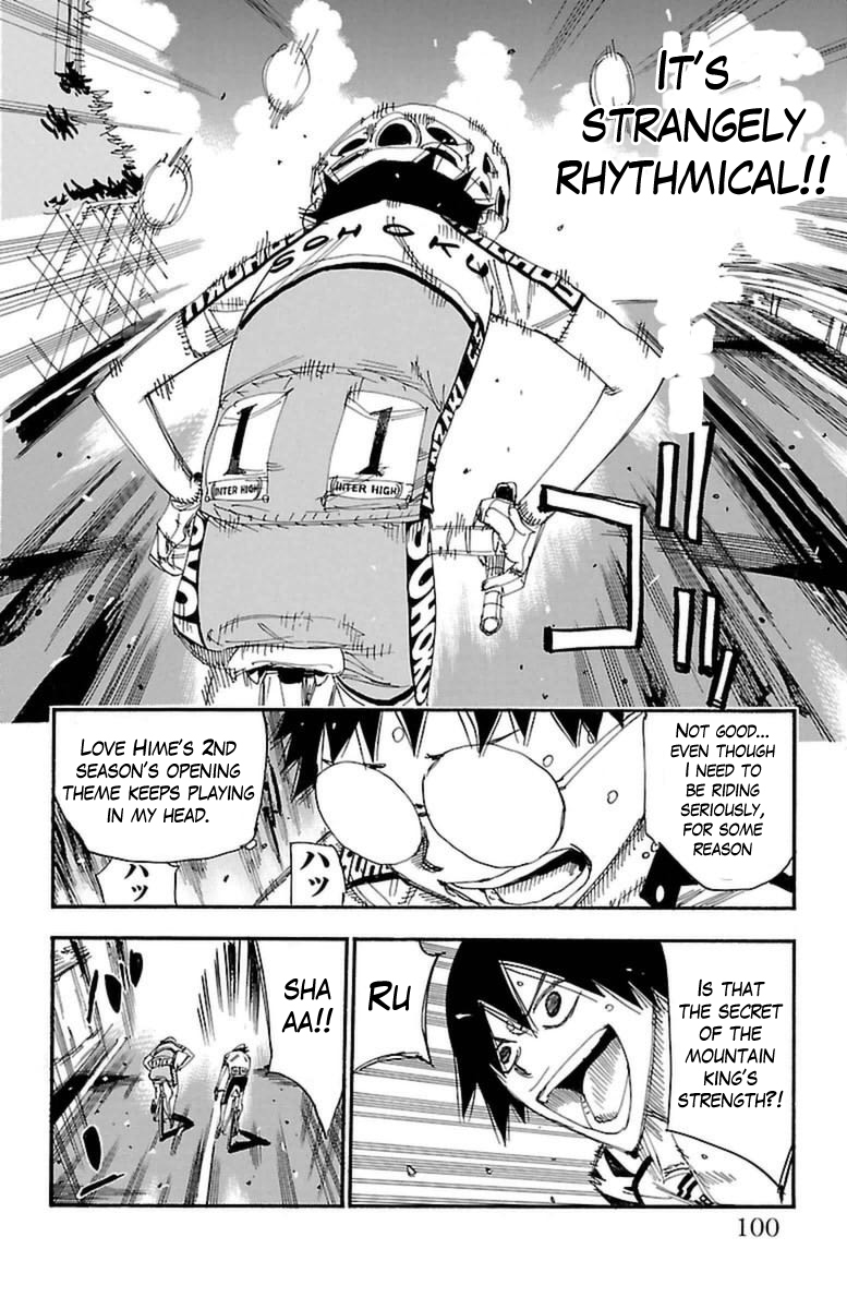 Yowamushi Pedal Chapter 368 page 14 - Chapter 368: Mountain king
