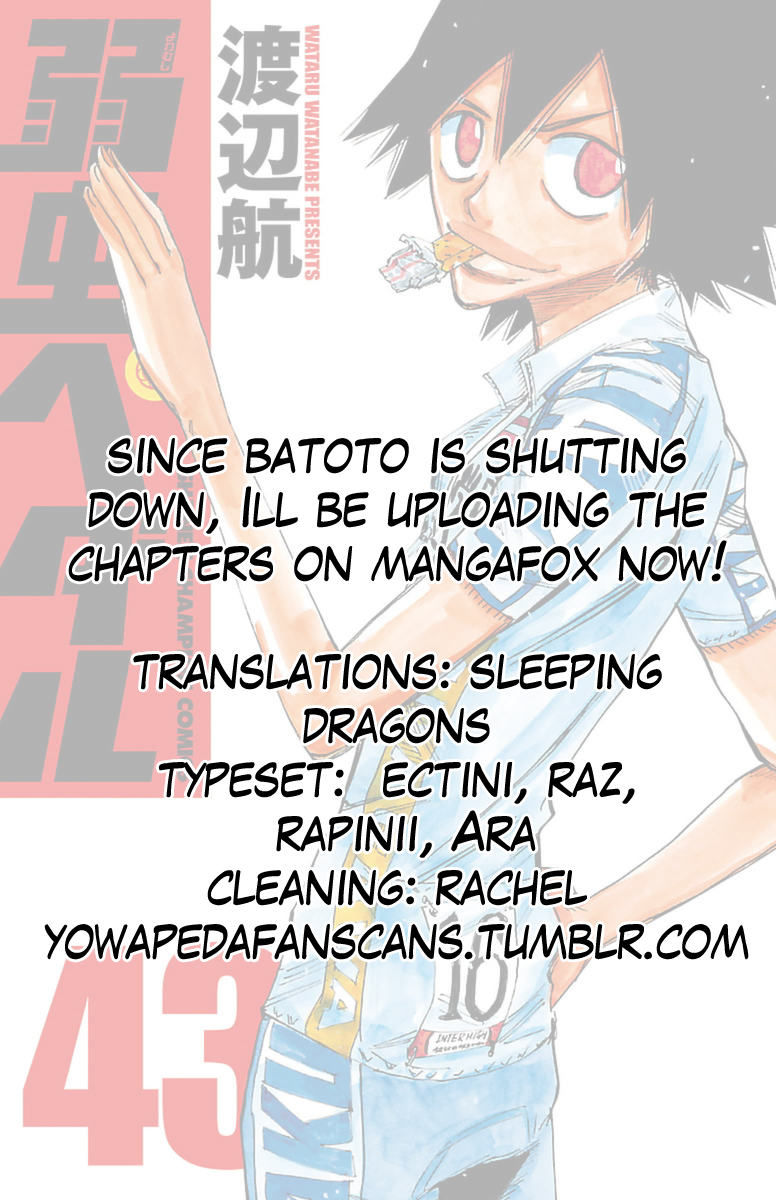 Yowamushi Pedal Chapter 368 page 17 - Chapter 368: Mountain king