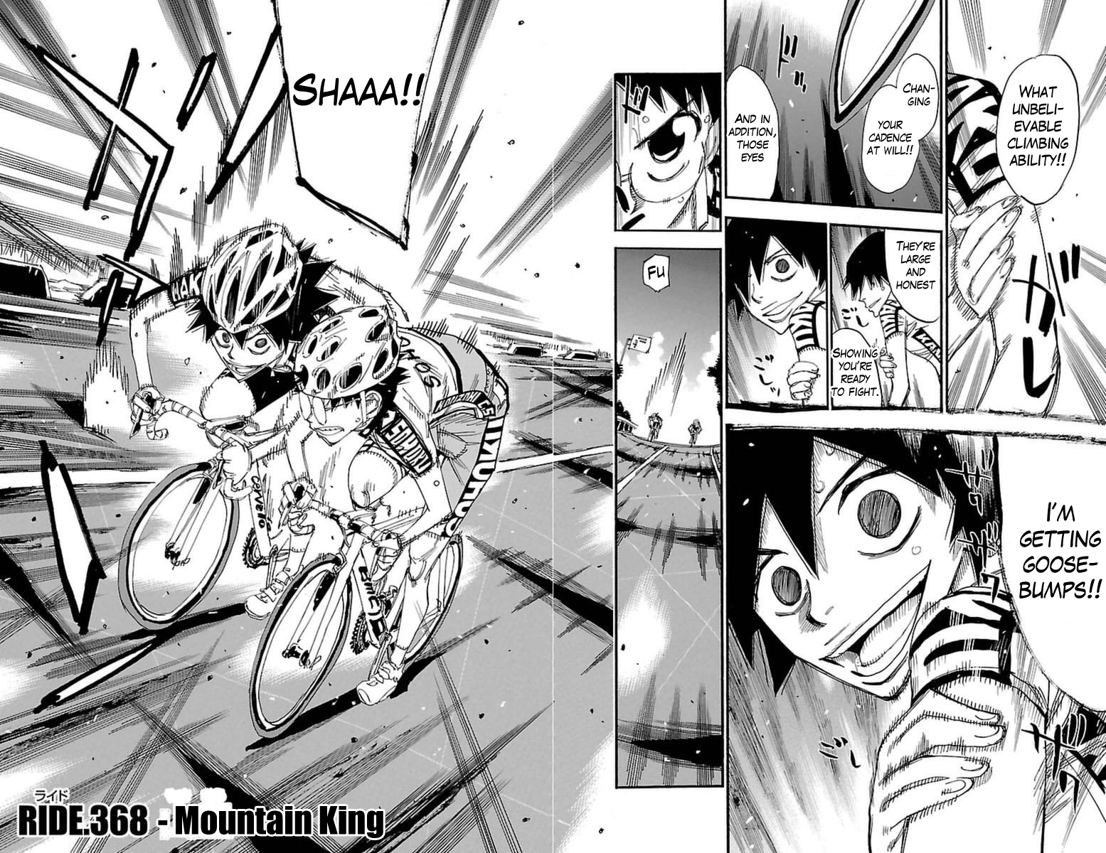 Yowamushi Pedal Chapter 368 page 2 - Chapter 368: Mountain king