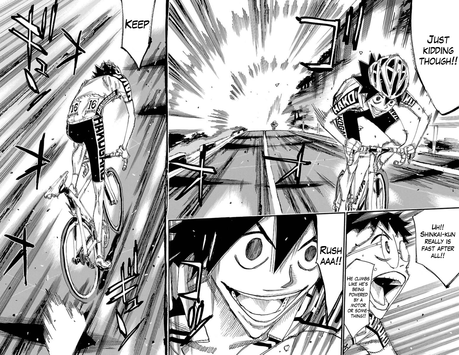 Yowamushi Pedal Chapter 368 page 7 - Chapter 368: Mountain king