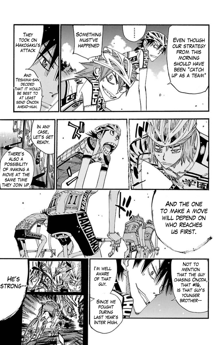 Yowamushi Pedal Chapter 369 page 3 - Chapter 369: Battle to join up