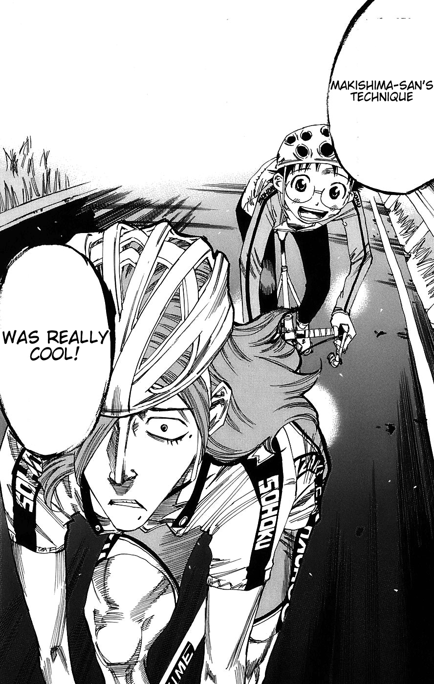 Yowamushi Pedal Chapter 37 page 13 - Chapter 37: Makishima