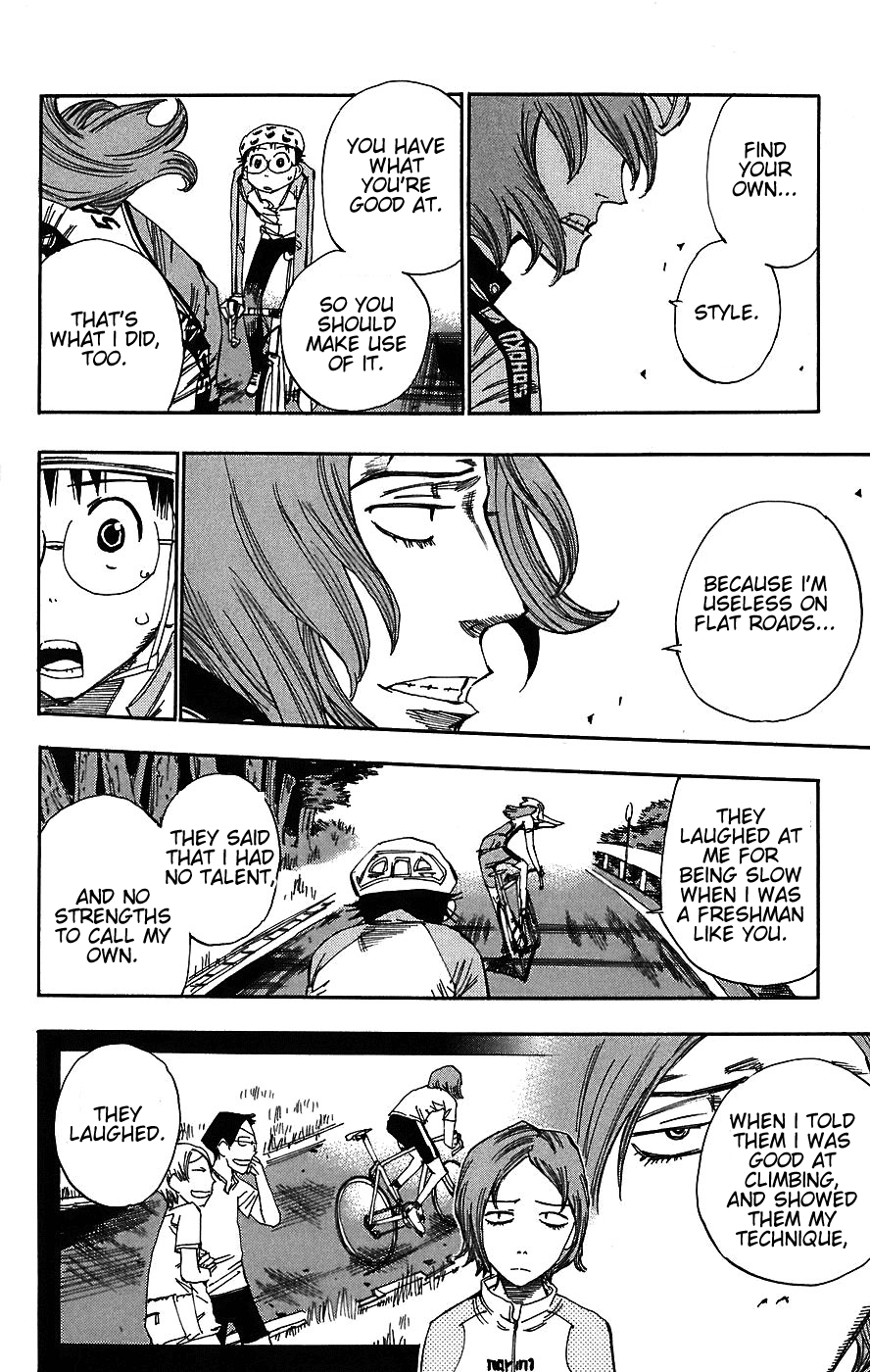 Yowamushi Pedal Chapter 37 page 15 - Chapter 37: Makishima