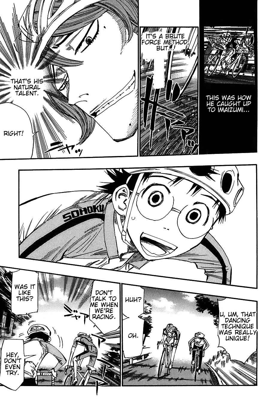 Yowamushi Pedal Chapter 37 page 8 - Chapter 37: Makishima