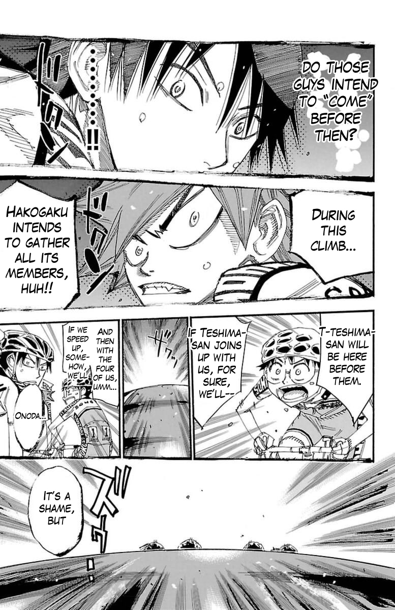 Yowamushi Pedal Chapter 370 page 10 - Chapter 370: Souhoku's 3