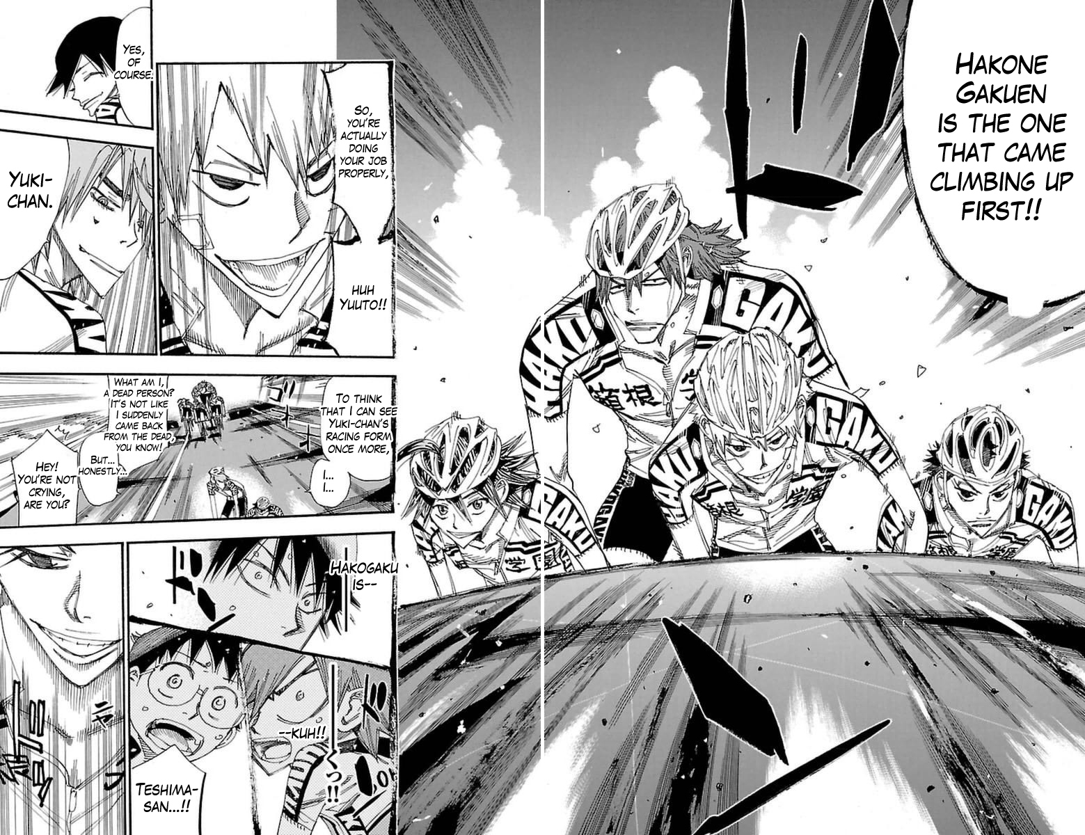 Yowamushi Pedal Chapter 370 page 11 - Chapter 370: Souhoku's 3
