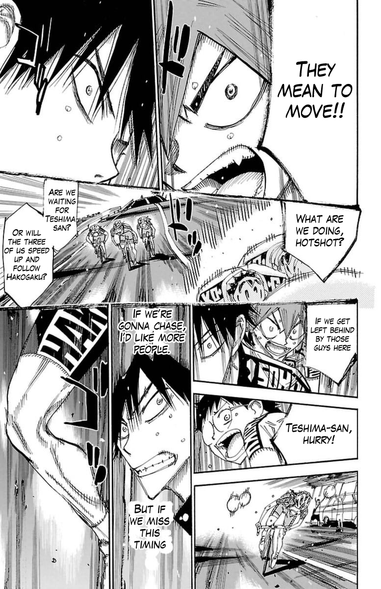 Yowamushi Pedal Chapter 370 page 14 - Chapter 370: Souhoku's 3