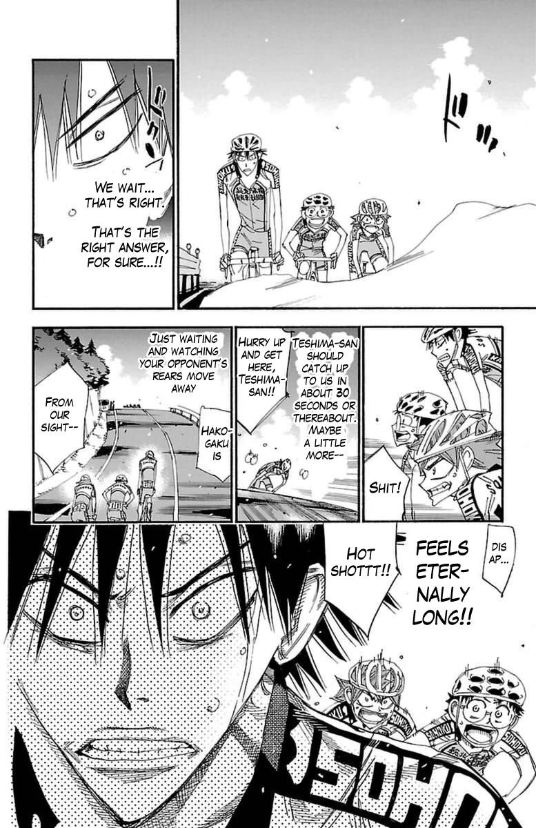 Yowamushi Pedal Chapter 370 page 16 - Chapter 370: Souhoku's 3