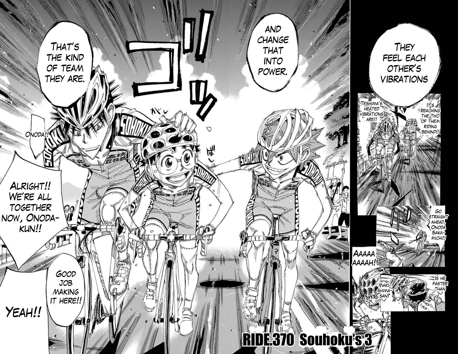 Yowamushi Pedal Chapter 370 page 4 - Chapter 370: Souhoku's 3
