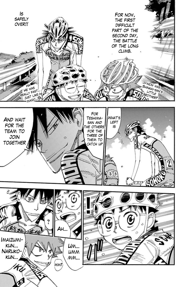 Yowamushi Pedal Chapter 370 page 6 - Chapter 370: Souhoku's 3