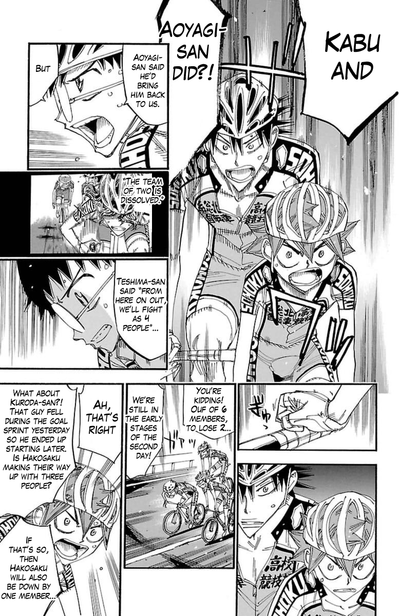Yowamushi Pedal Chapter 370 page 8 - Chapter 370: Souhoku's 3