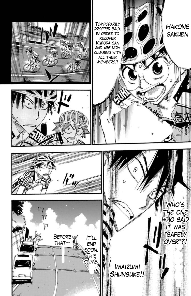 Yowamushi Pedal Chapter 370 page 9 - Chapter 370: Souhoku's 3