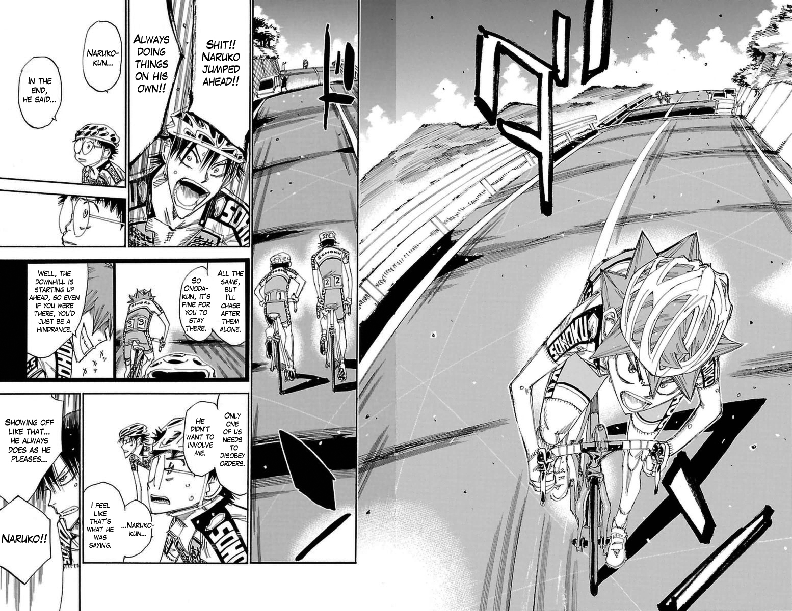 Yowamushi Pedal Chapter 371 page 13 - Chapter 371: Chase after!!