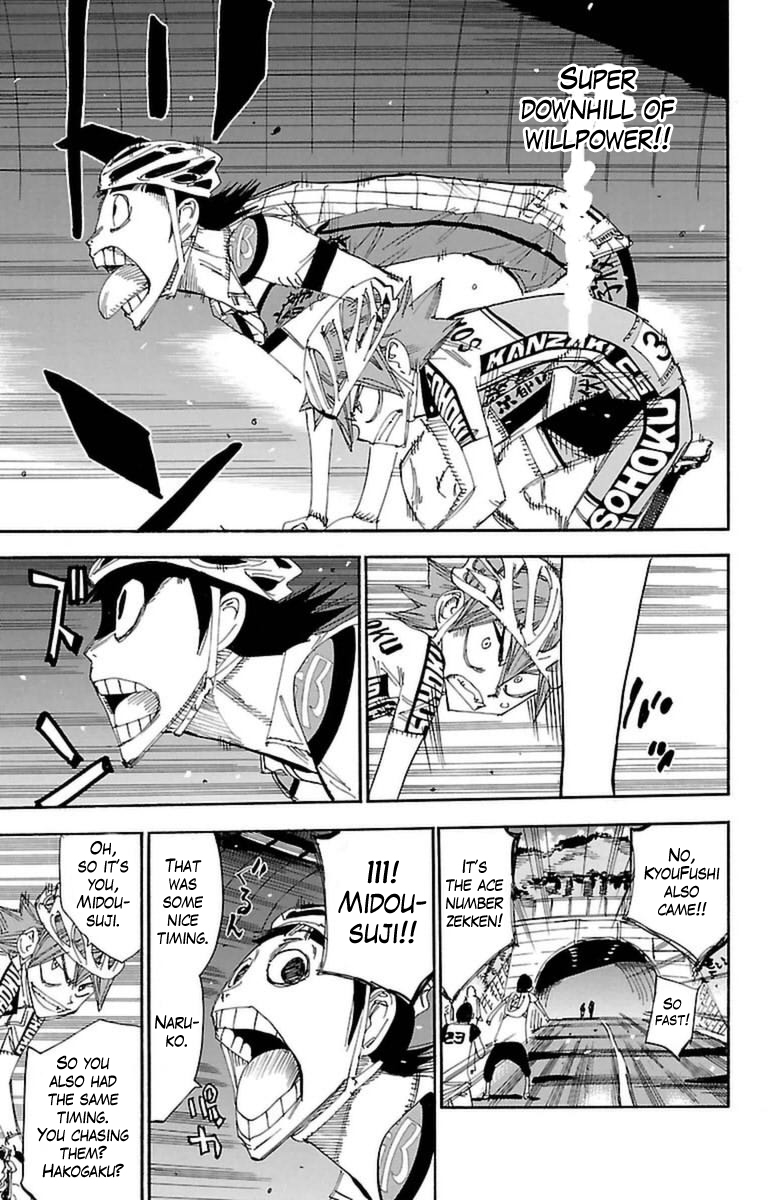 Yowamushi Pedal Chapter 371 page 15 - Chapter 371: Chase after!!