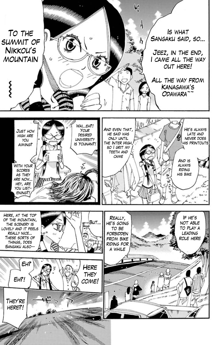 Yowamushi Pedal Chapter 371 page 3 - Chapter 371: Chase after!!