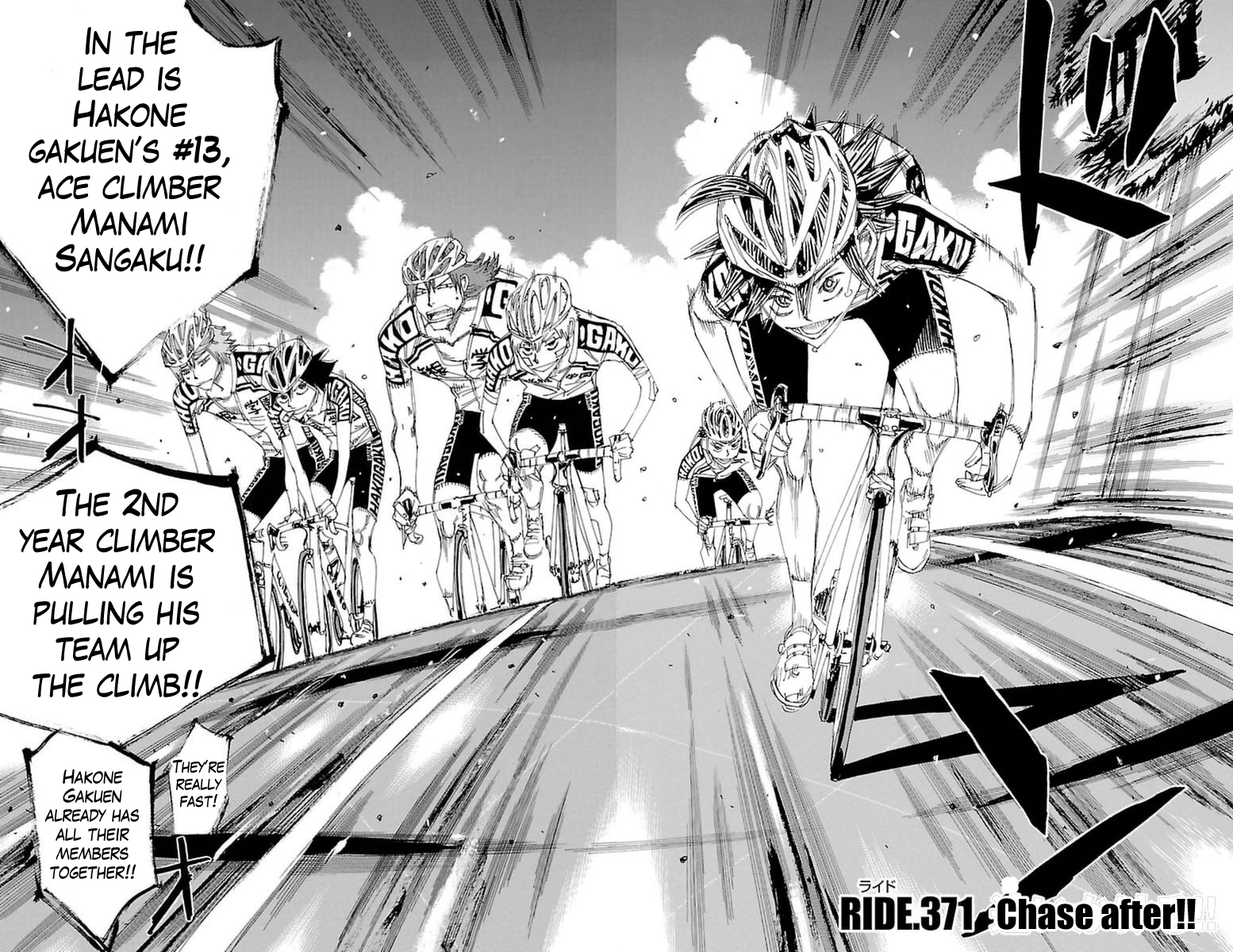 Yowamushi Pedal Chapter 371 page 4 - Chapter 371: Chase after!!