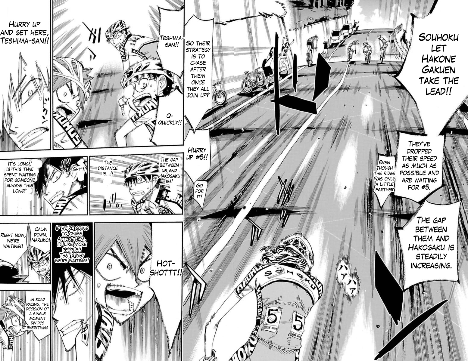 Yowamushi Pedal Chapter 371 page 8 - Chapter 371: Chase after!!