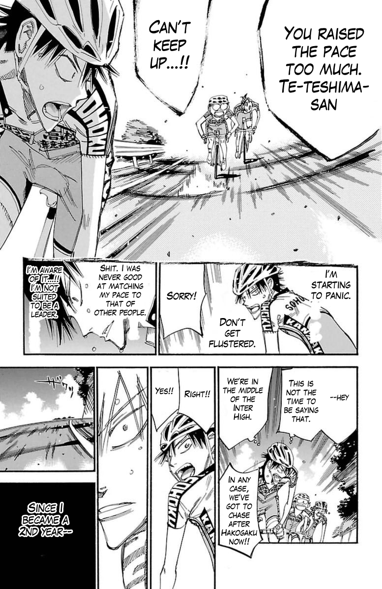 Yowamushi Pedal Chapter 372 page 13 - Chapter 372: the correct decision
