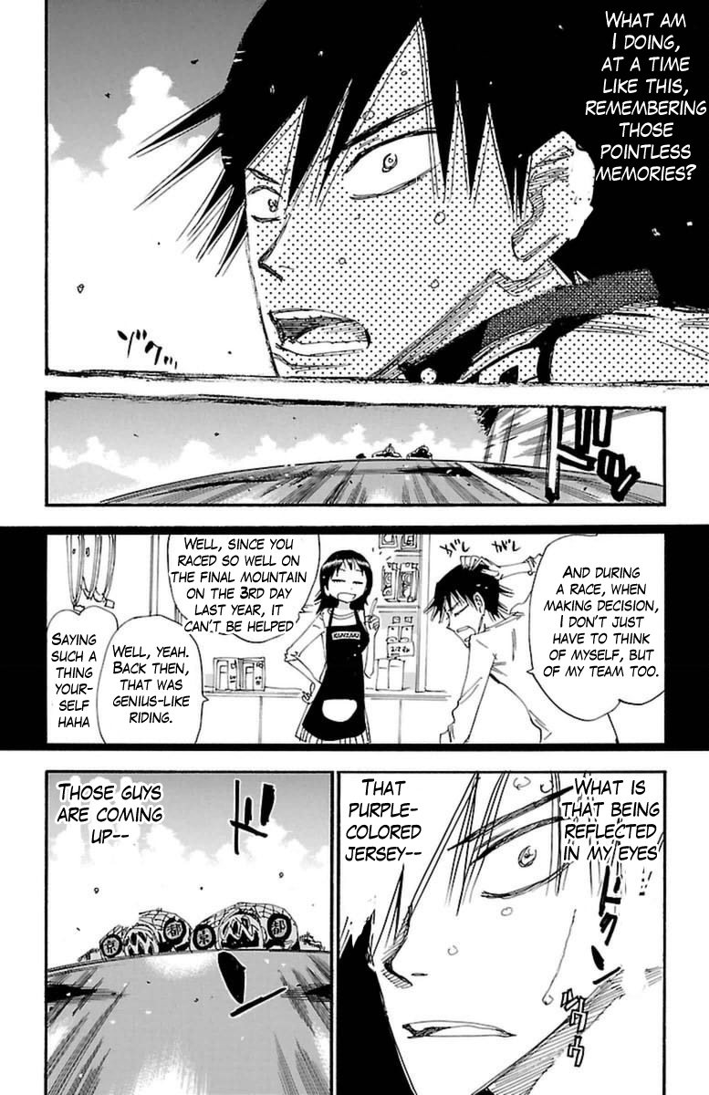 Yowamushi Pedal Chapter 372 page 16 - Chapter 372: the correct decision