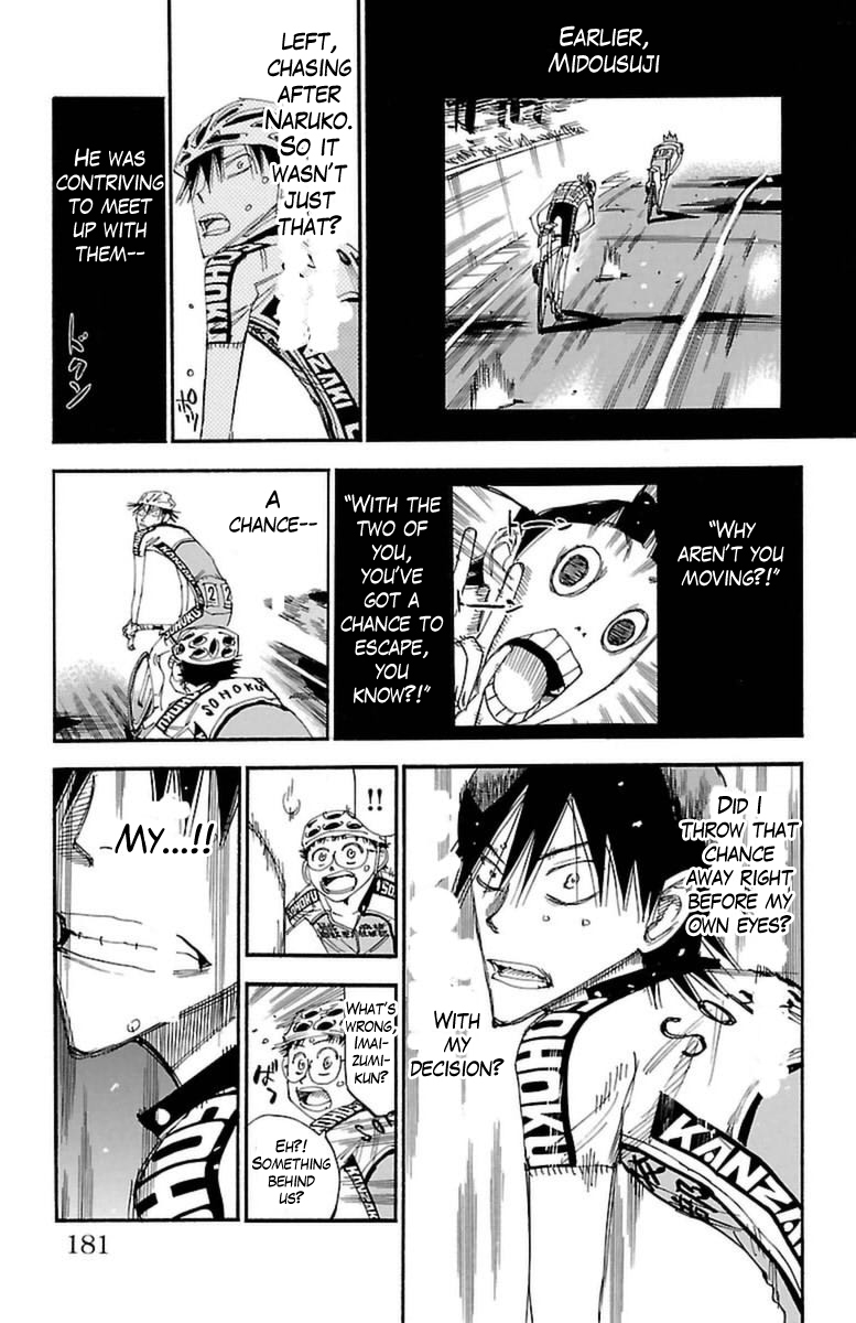 Yowamushi Pedal Chapter 372 page 17 - Chapter 372: the correct decision