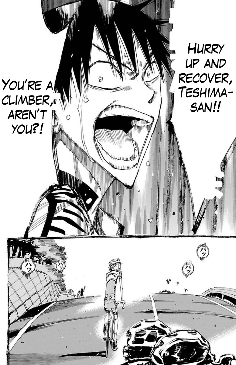 Yowamushi Pedal Chapter 372 page 22 - Chapter 372: the correct decision