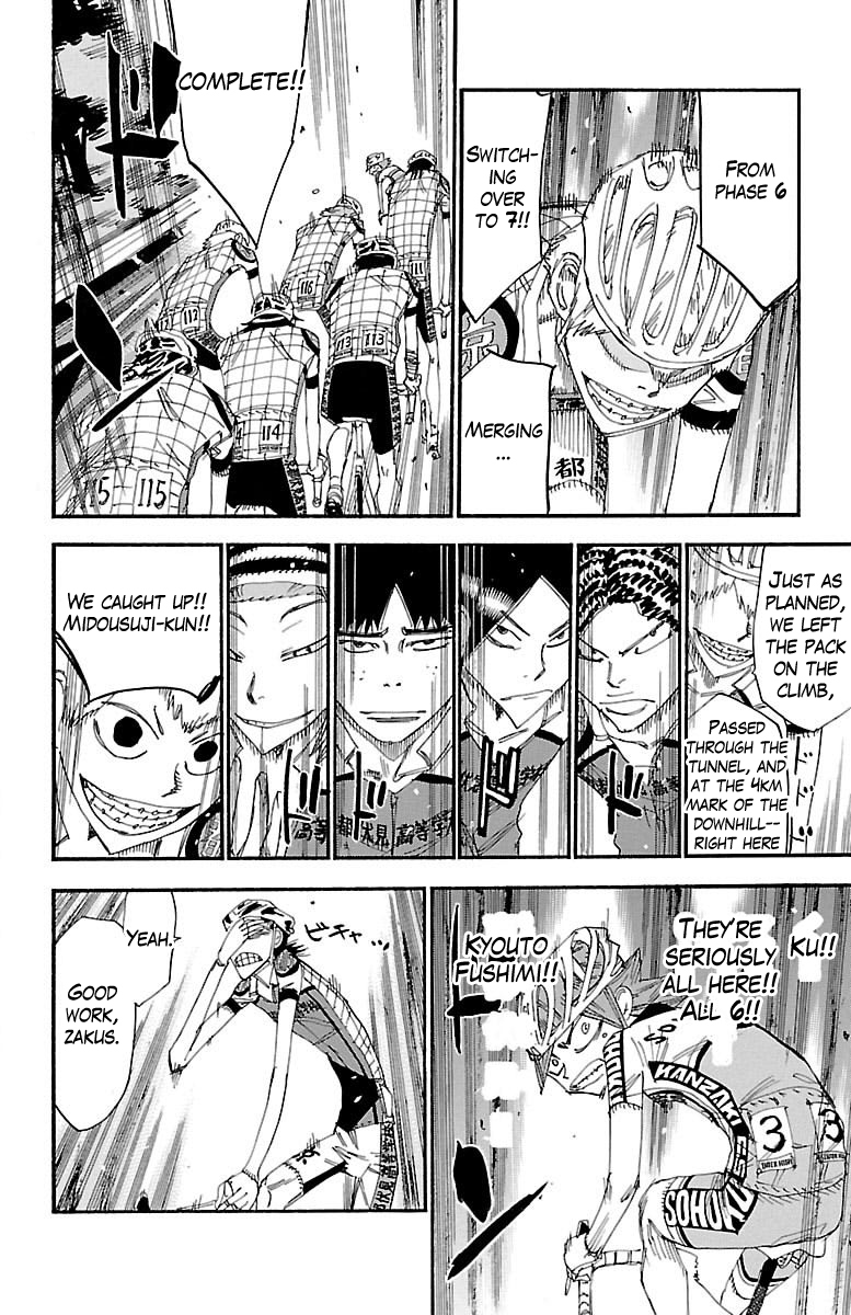 Yowamushi Pedal Chapter 373 page 10 - Chapter 373: Fallen feelings