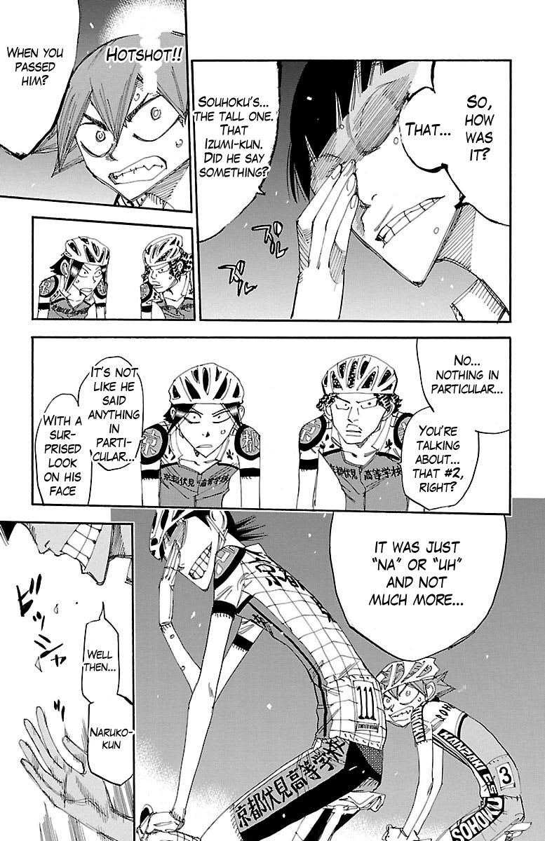 Yowamushi Pedal Chapter 373 page 11 - Chapter 373: Fallen feelings