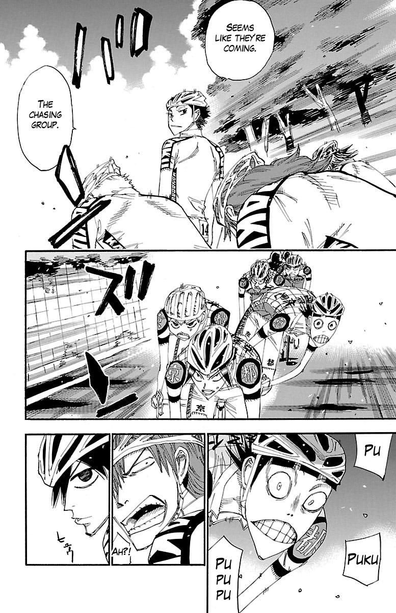 Yowamushi Pedal Chapter 373 page 15 - Chapter 373: Fallen feelings