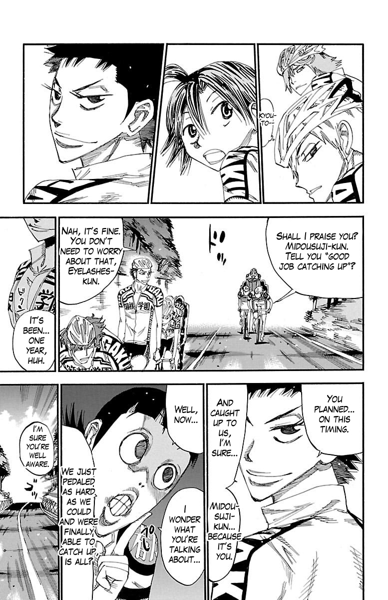 Yowamushi Pedal Chapter 373 page 16 - Chapter 373: Fallen feelings