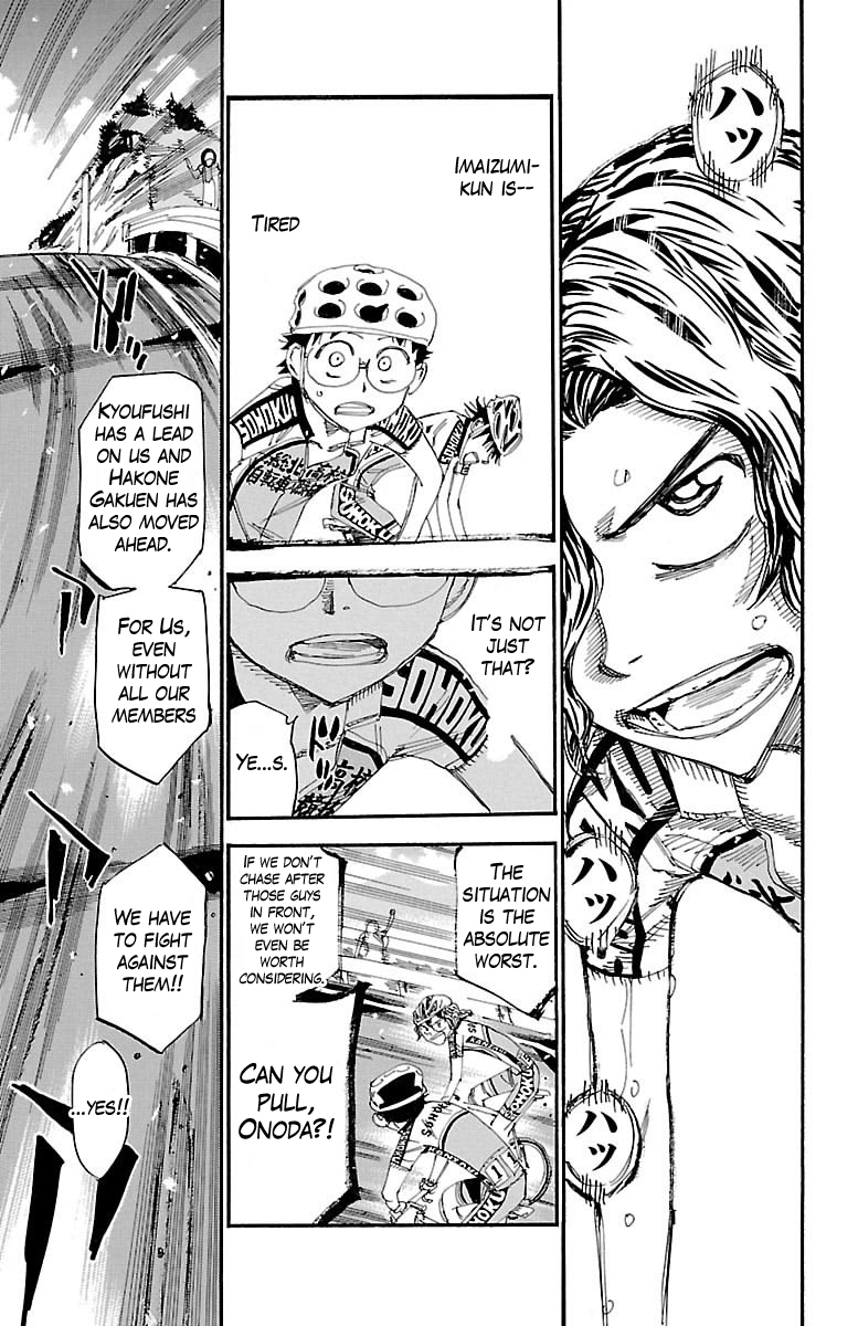 Yowamushi Pedal Chapter 373 page 3 - Chapter 373: Fallen feelings