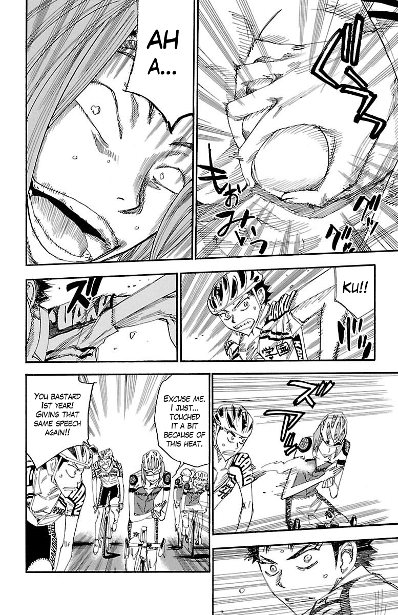 Yowamushi Pedal Chapter 374 page 15 - Chapter 374: Izumida VS!